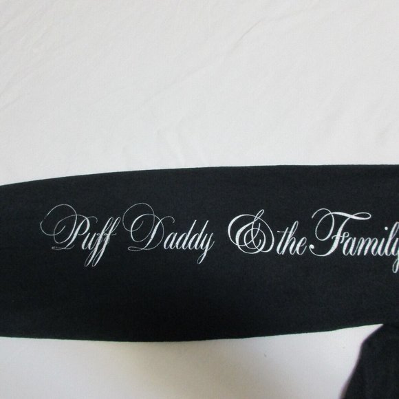 Vintage Puff Daddy & The Family Long Sleeve T-Shirt Men's Size Medium Black - Picture 5 of 10
